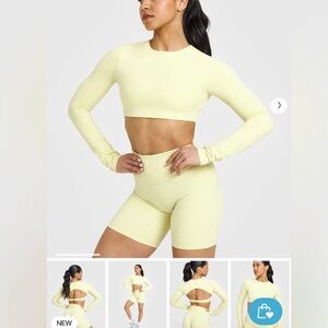 SOFTMOTION LONG SLEEVE CROP TOP ☀️